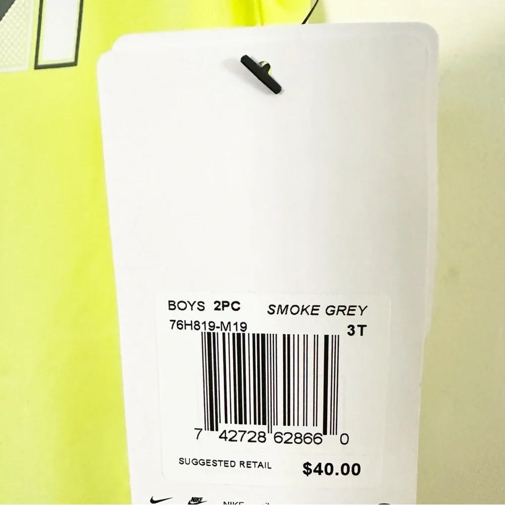 Nike toddler shorts set